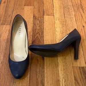 Ralph Lauren Dark navy classic pumps